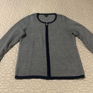 Ann Taylor zipper cardigan